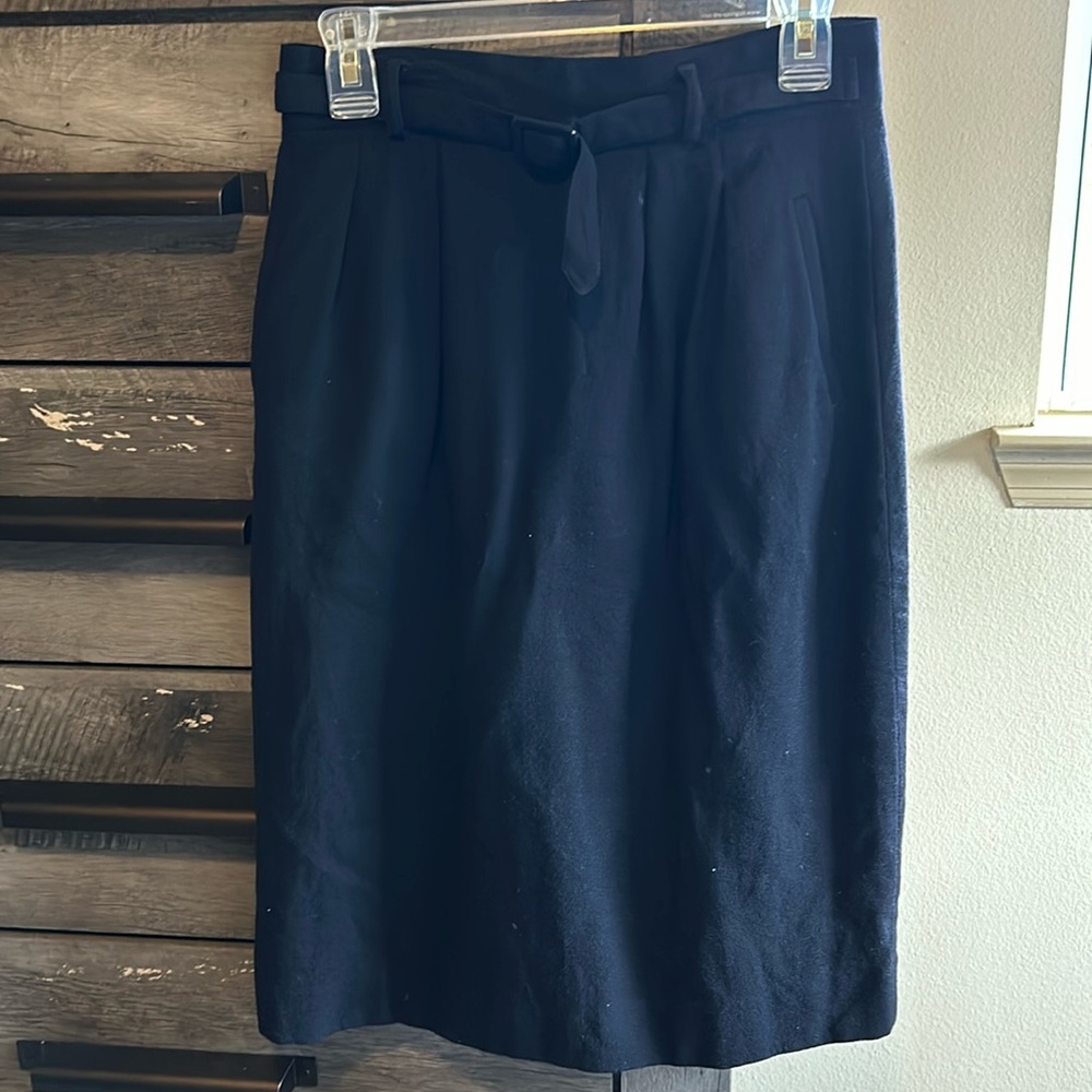 100% wool skirt